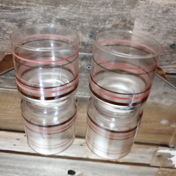 Hanover by Libbey  Old Fashioned Glasses - Set of Two.   Very Rare! - Picture 9 of 10